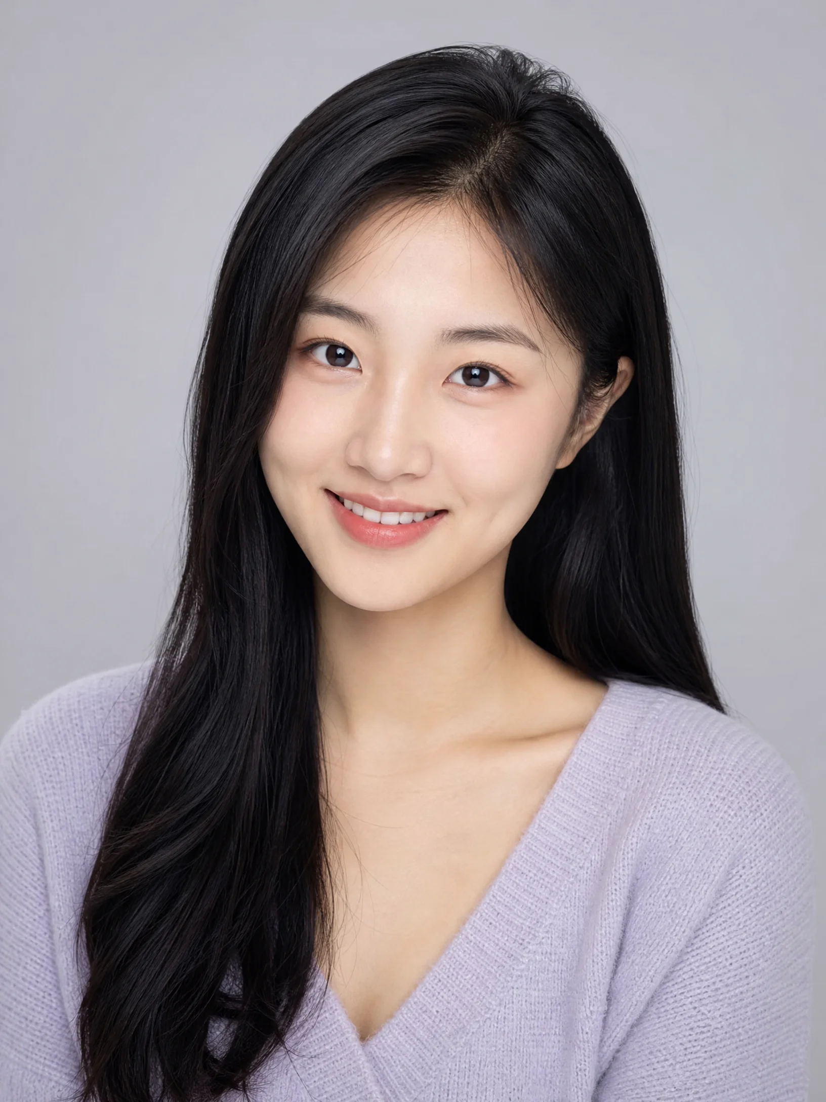 清新气质女生形象模卡